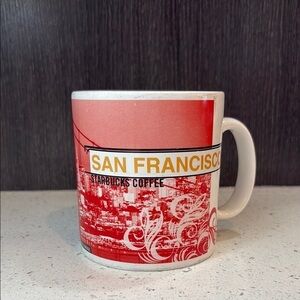 STARBUCKS VINTAGE 1999 San Francisco collectors mug